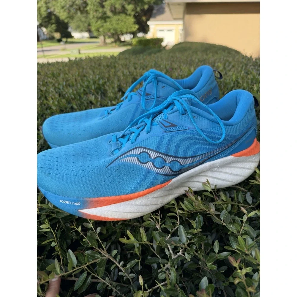 Saucony Men's Triumph 22 Viziblue/Pepper Running Shoes S20965-217 Size 14‎